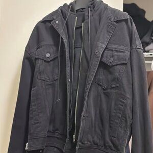 Juun J Double-layered Denim Jacket